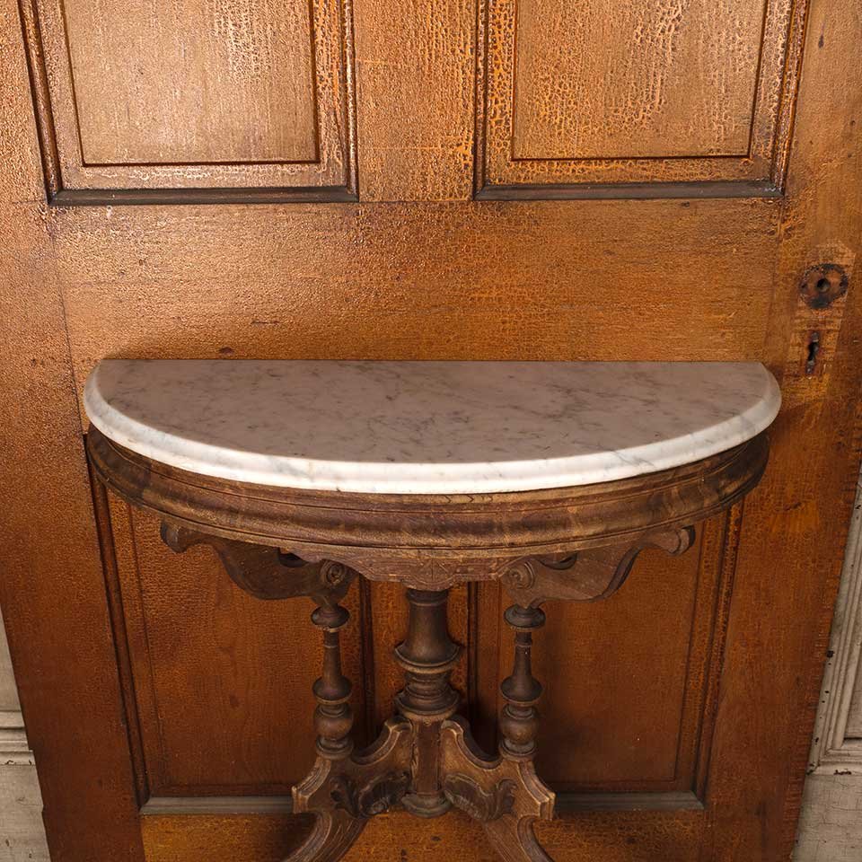 29x33 Repurposed Victorian Parlor Table image 6