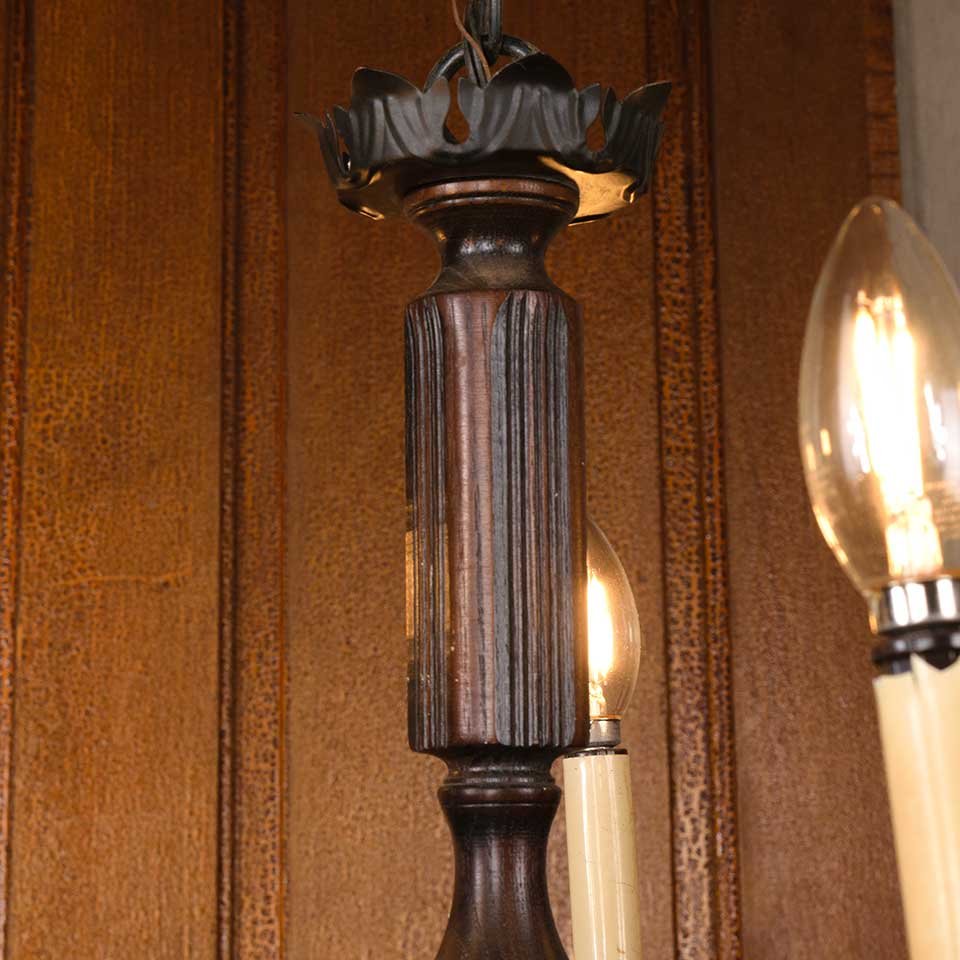 21" Modern 5 Bulb Chandelier Light Fixture image 3