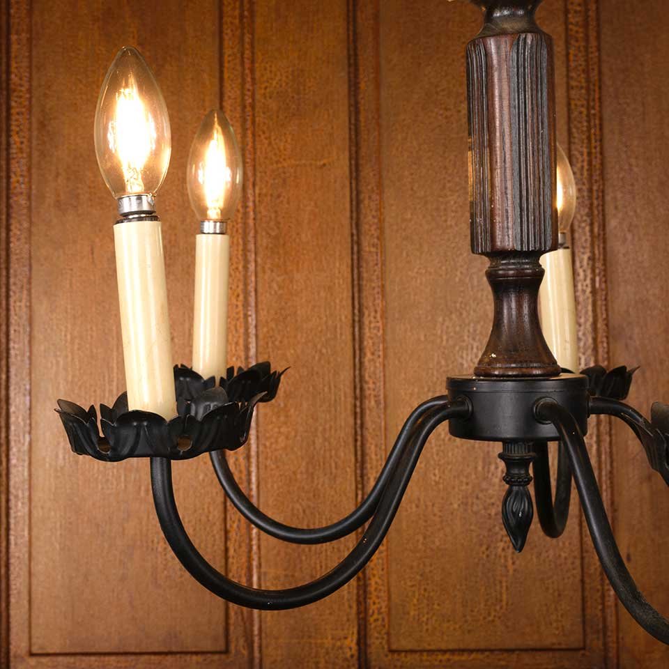 21" Modern 5 Bulb Chandelier Light Fixture image 6
