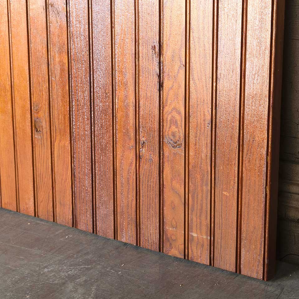 23x31 Antique Pine Beadboard Cabinet Door image 3