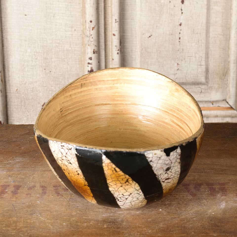 Carved Wood Bowl image 3