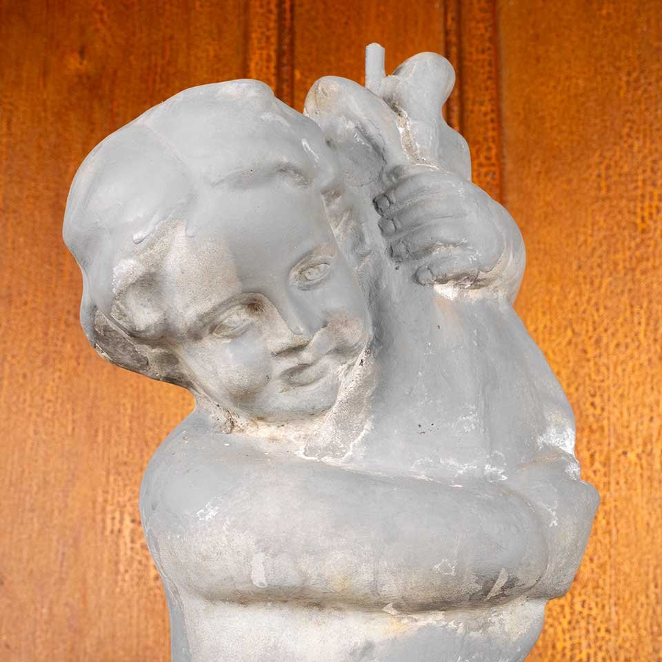 Cast Metal Garden Fountain Statue image 3
