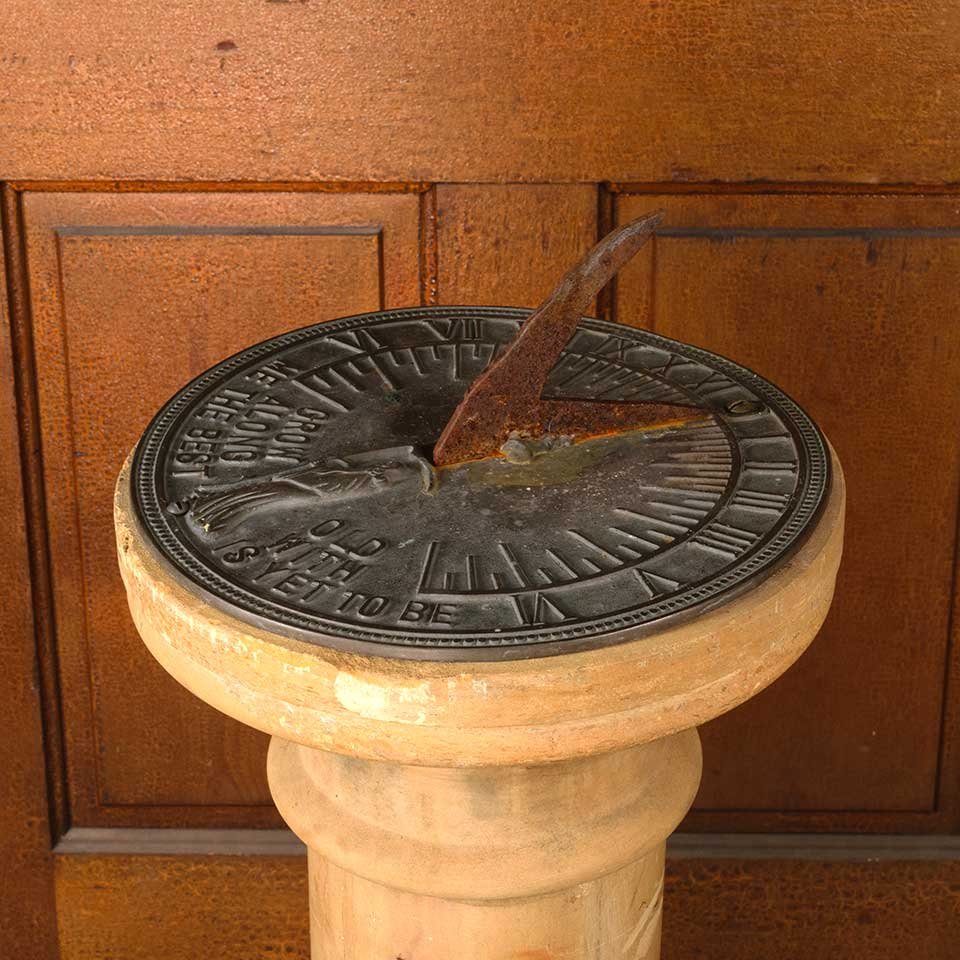 Sundial & Stone Pedestal Garden Ornament image 5