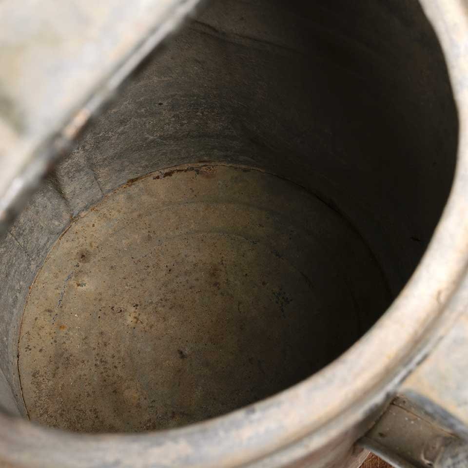 Antique Galvanized Metal Watering Can image 7