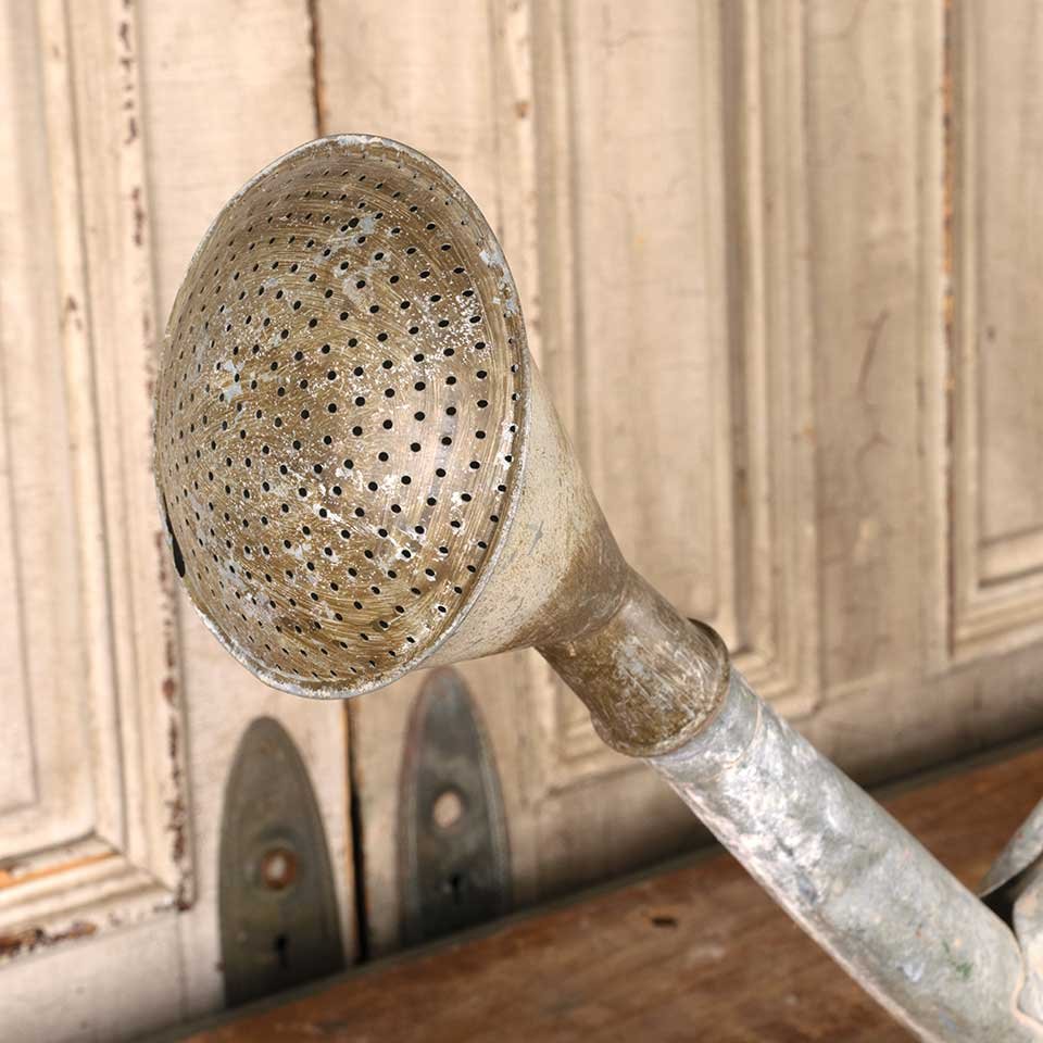 Antique Galvanized Metal Watering Can image 3