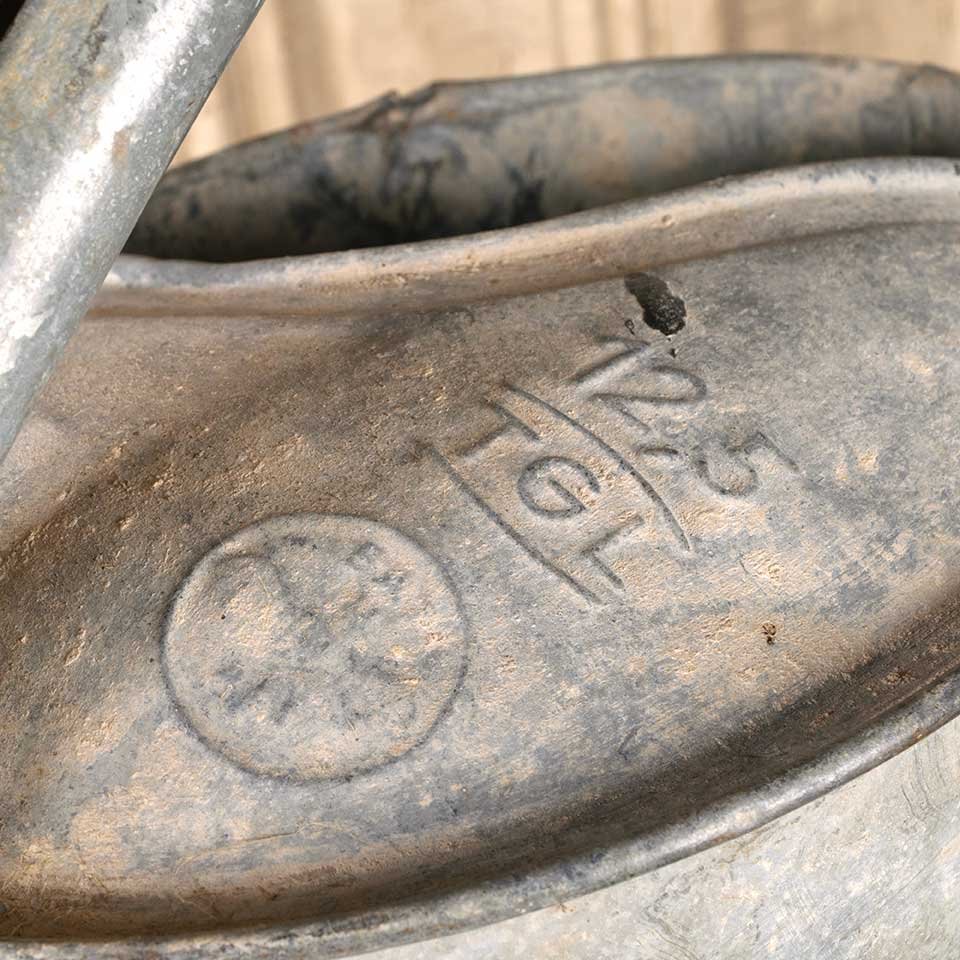 Antique Galvanized Metal Watering Can image 5