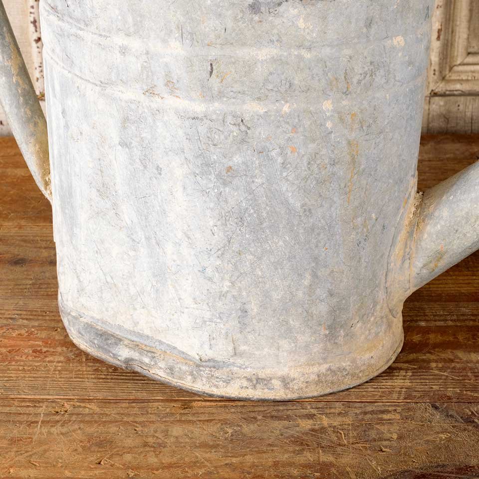 Antique Galvanized Metal Watering Can image 6