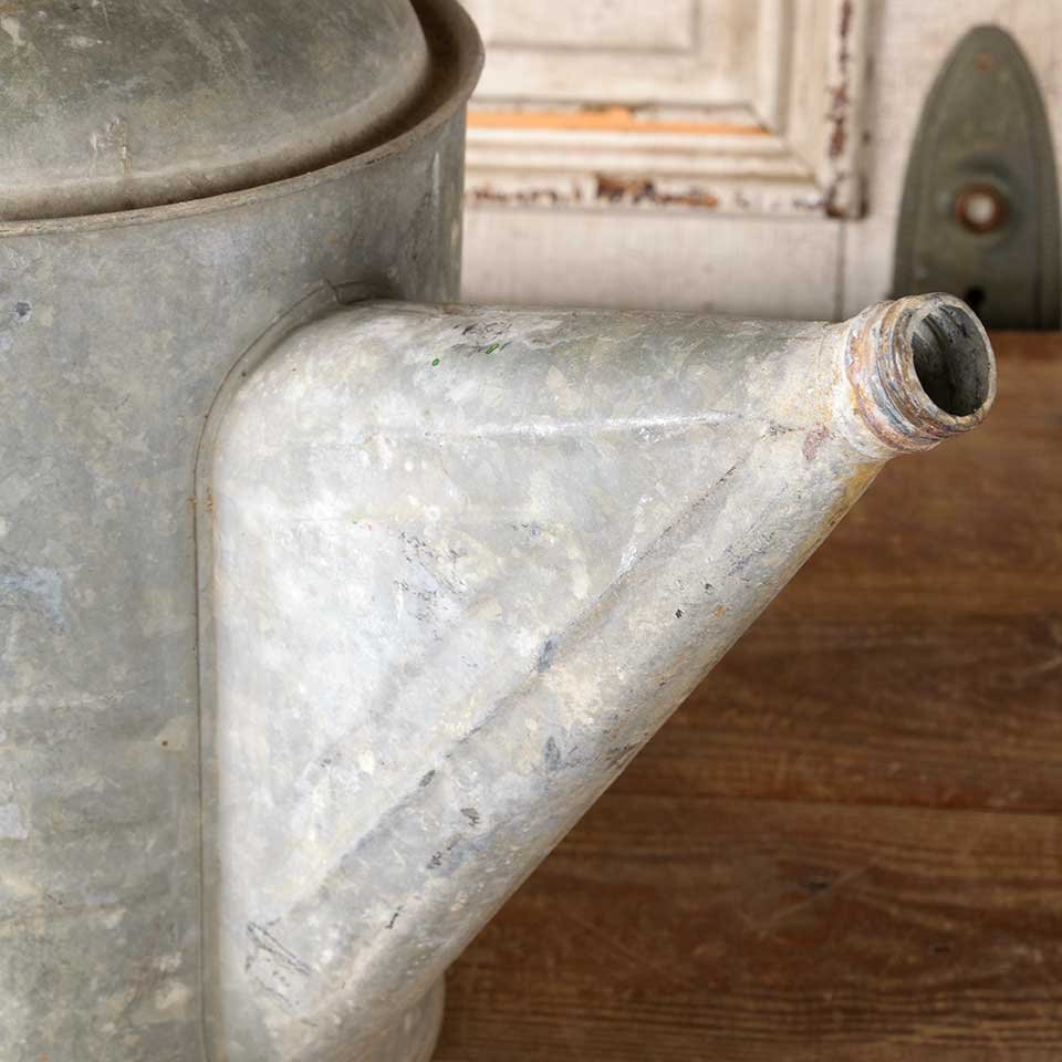 Antique Galvanized Metal Watering Can image 4