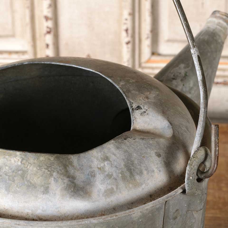 Antique Galvanized Metal Watering Can image 6