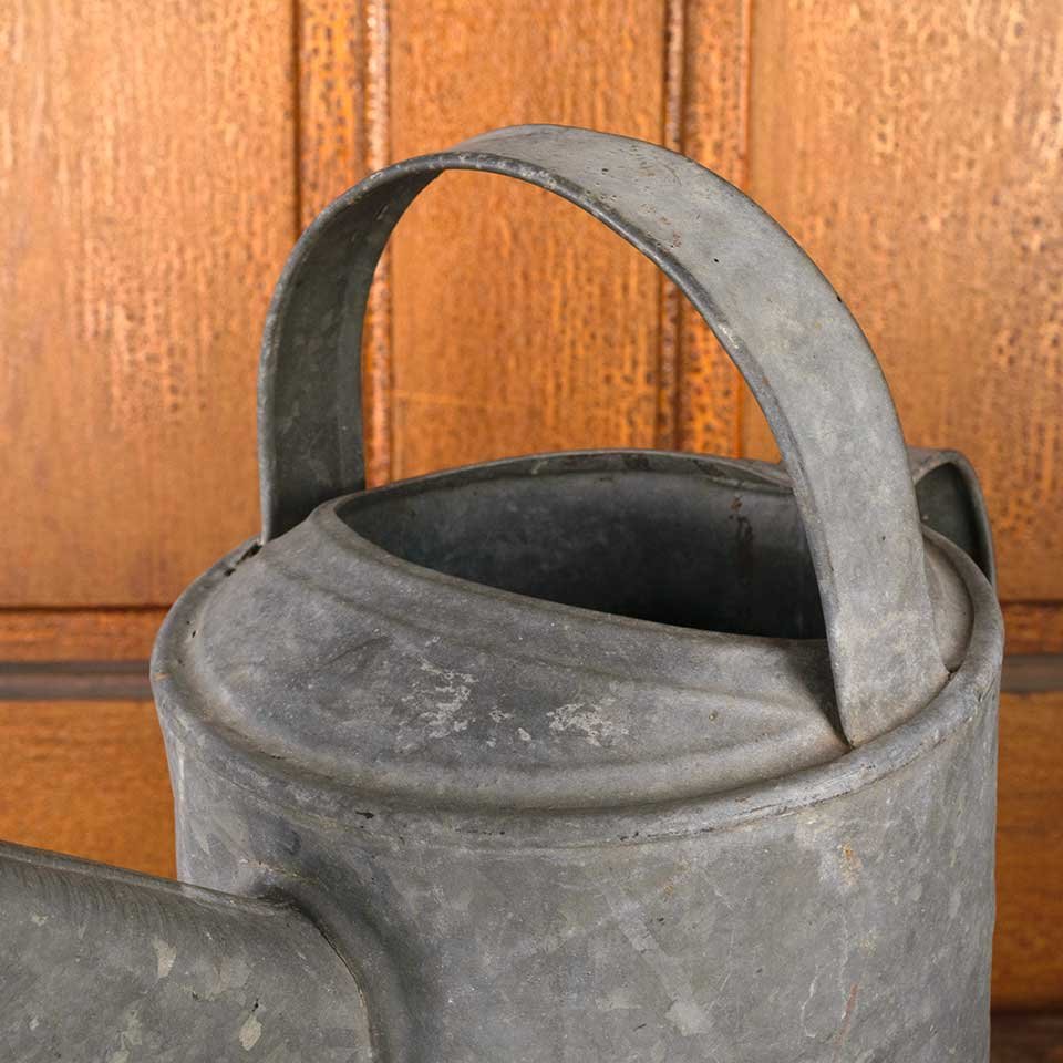 Antique Galvanized Metal Watering Can image 5