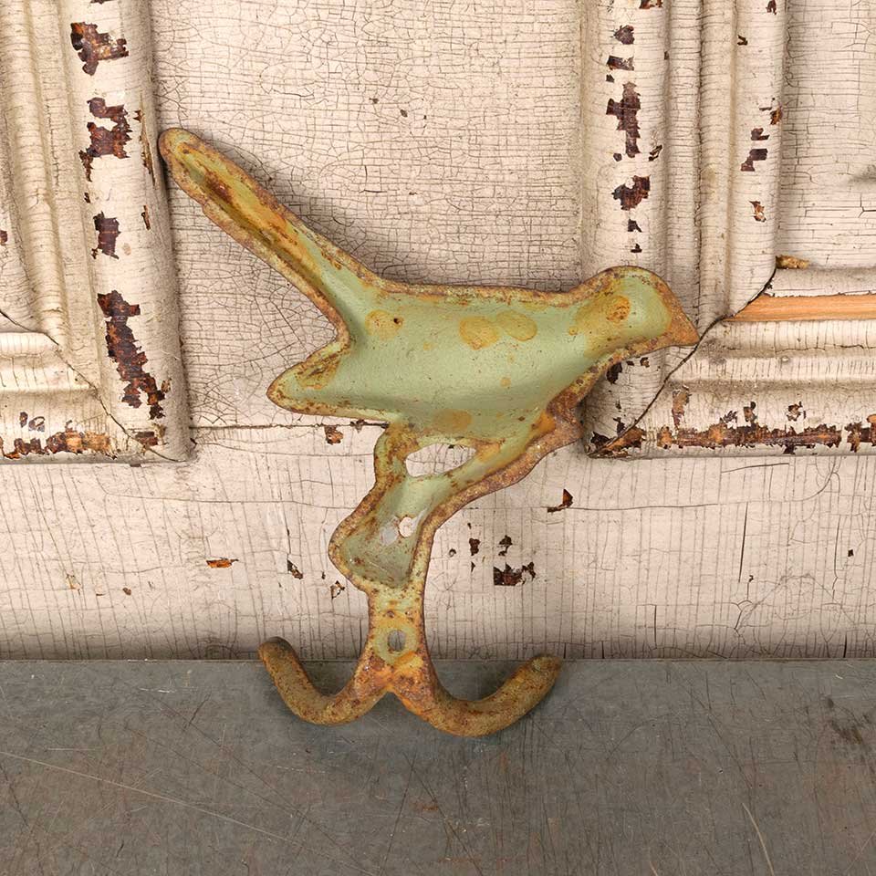 6x6 Cast Iron Metal Bird Hook Hardware image 5