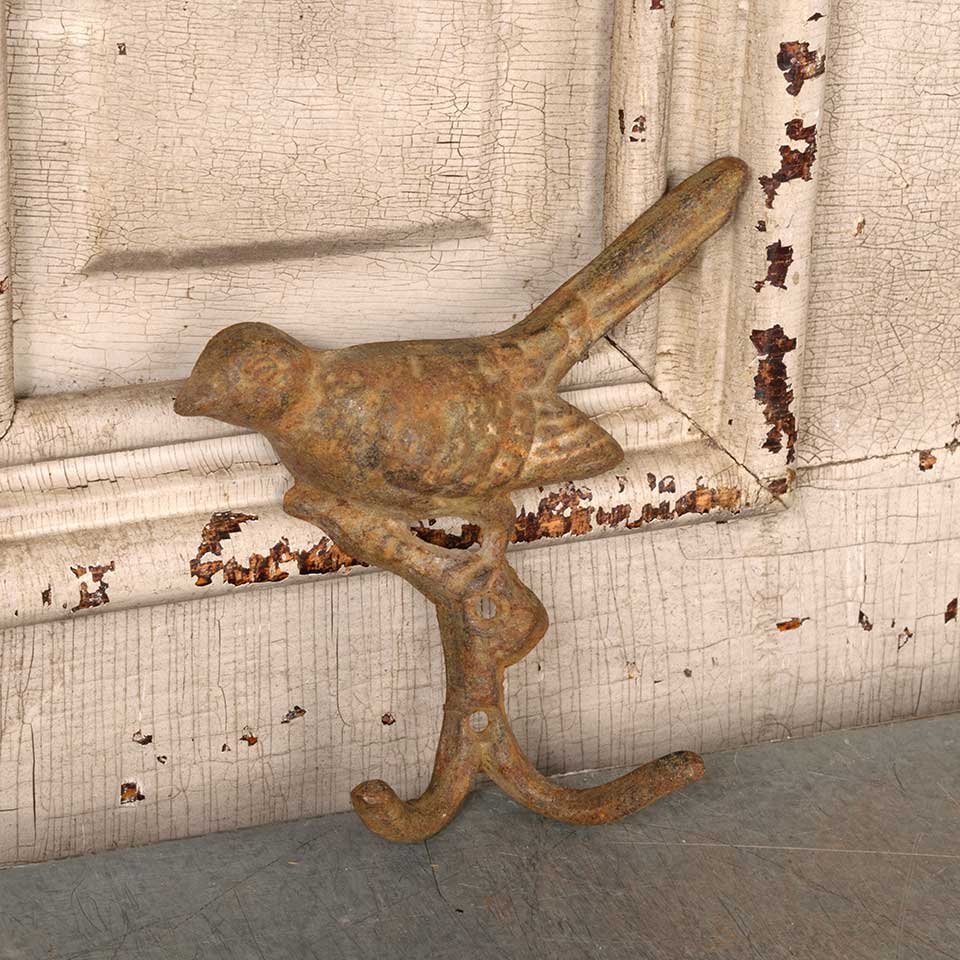 6x6 Cast Iron Metal Bird Hook Hardware image 6