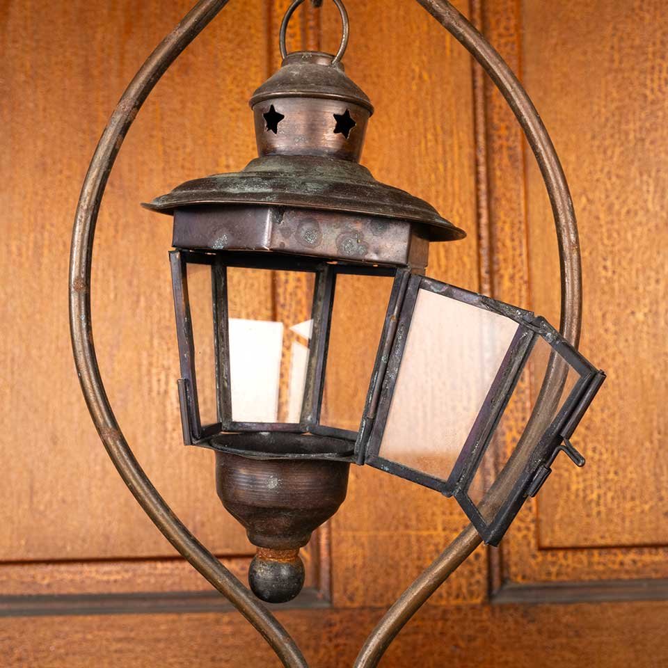 6x11 Small Candle Lantern & Hanging Stand image 6
