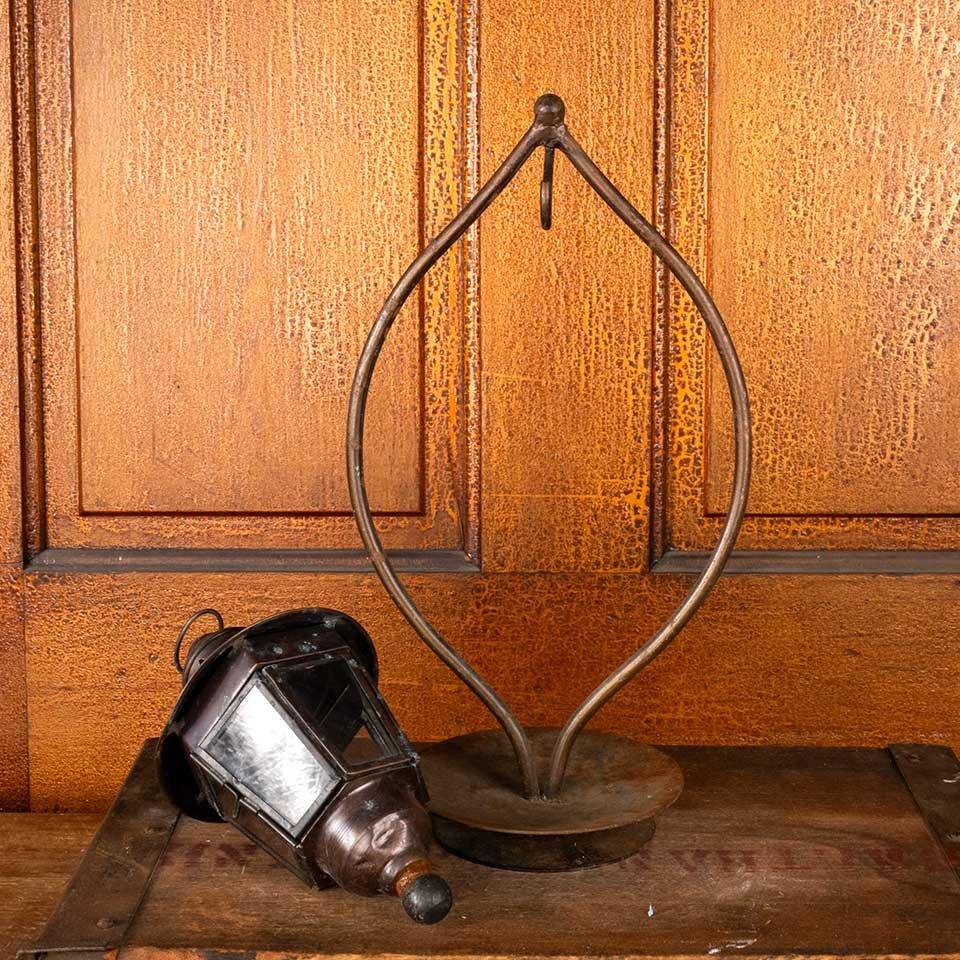 6x11 Small Candle Lantern & Hanging Stand image 8