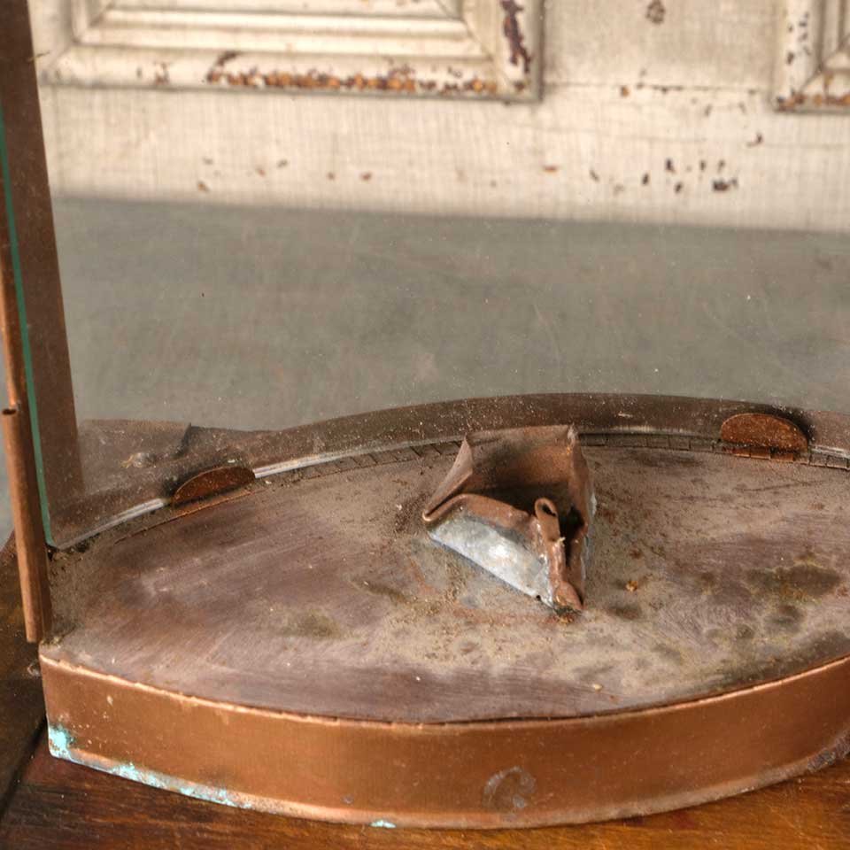 8x14 Copper & Glass Lantern Candle Holder image 8