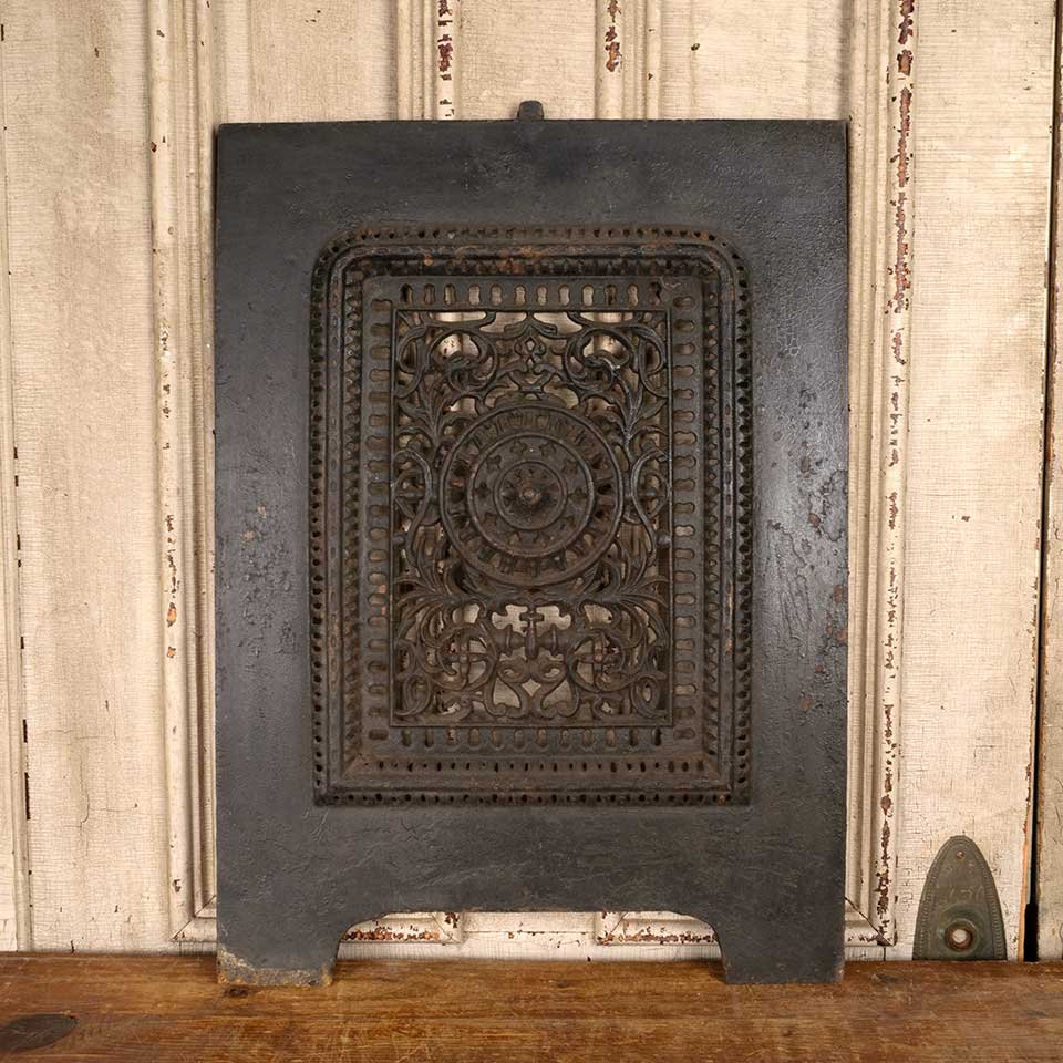 20x27 Antique Cast Iron Fireplace Summer Front image 1