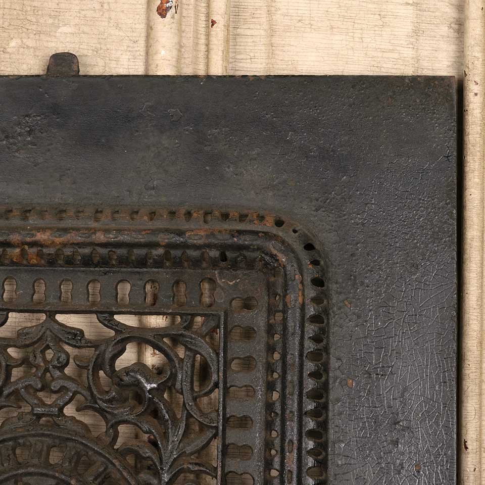 20x27 Antique Cast Iron Fireplace Summer Front image 6