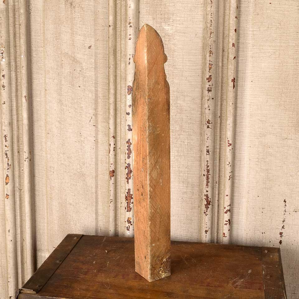 Antique Interior Corner Baseboard Trim Block image 4