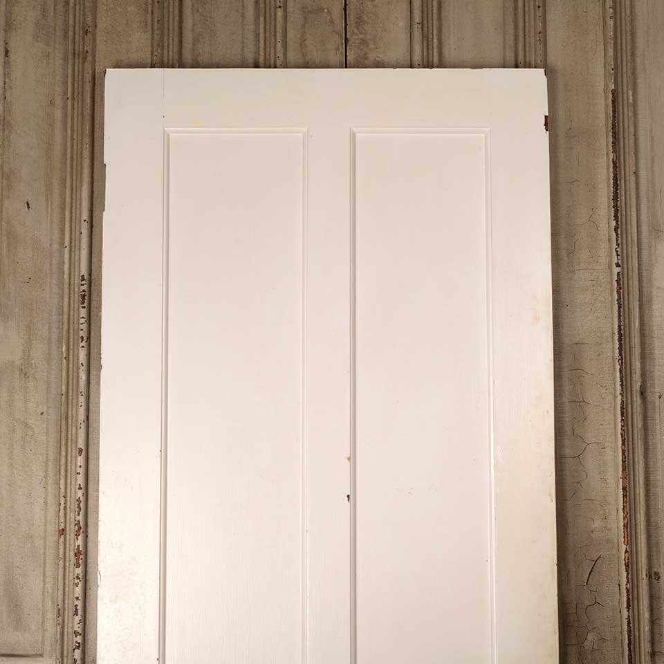 32x80 Antique 2 Panel Wood Interior Door image 2