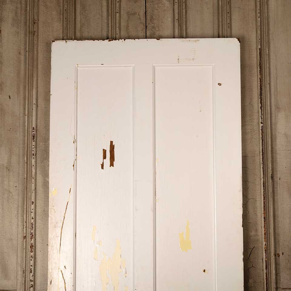 32x80 Antique 2 Panel Wood Interior Door image 5