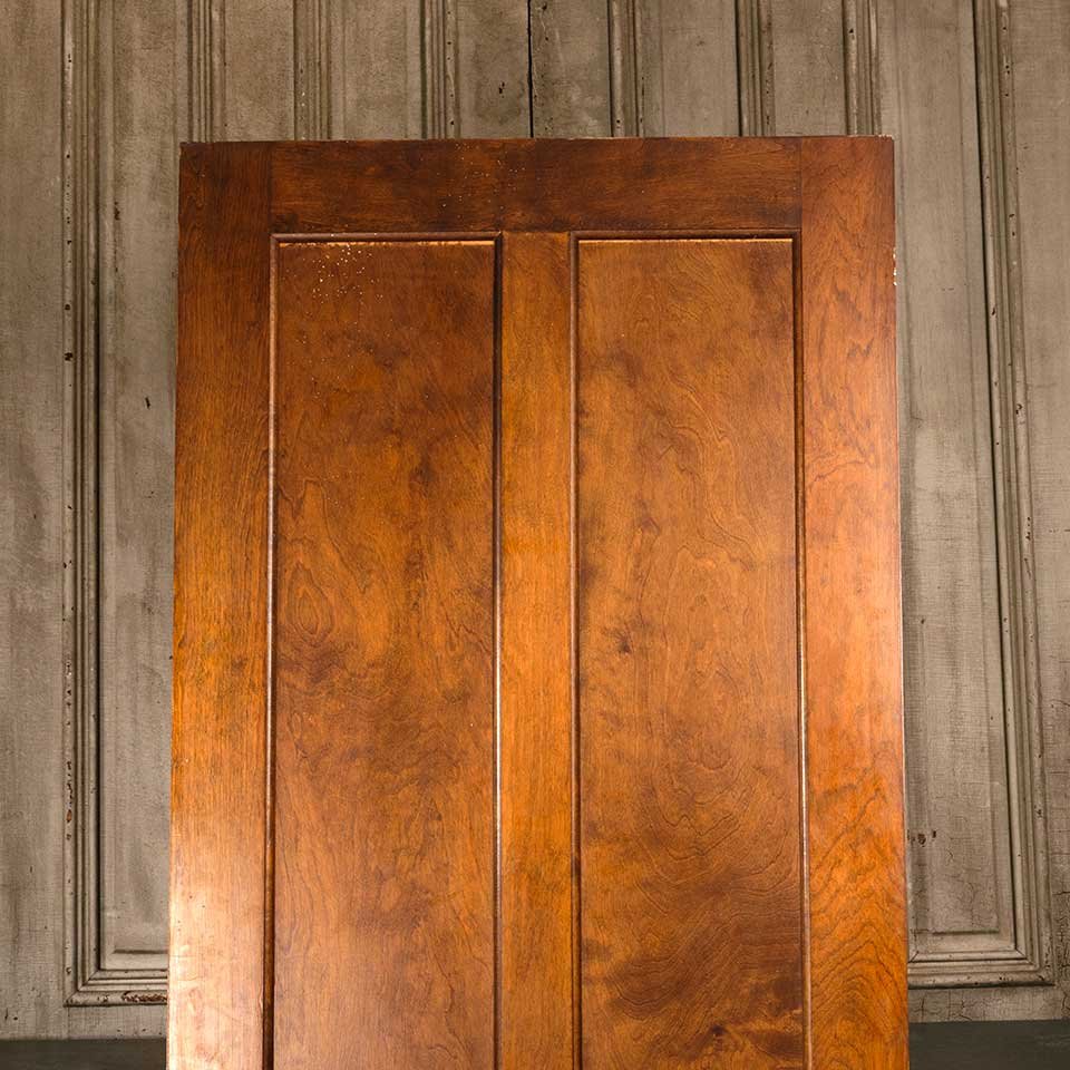 32x79 Antique 2 Panel Wood Interior Door image 2
