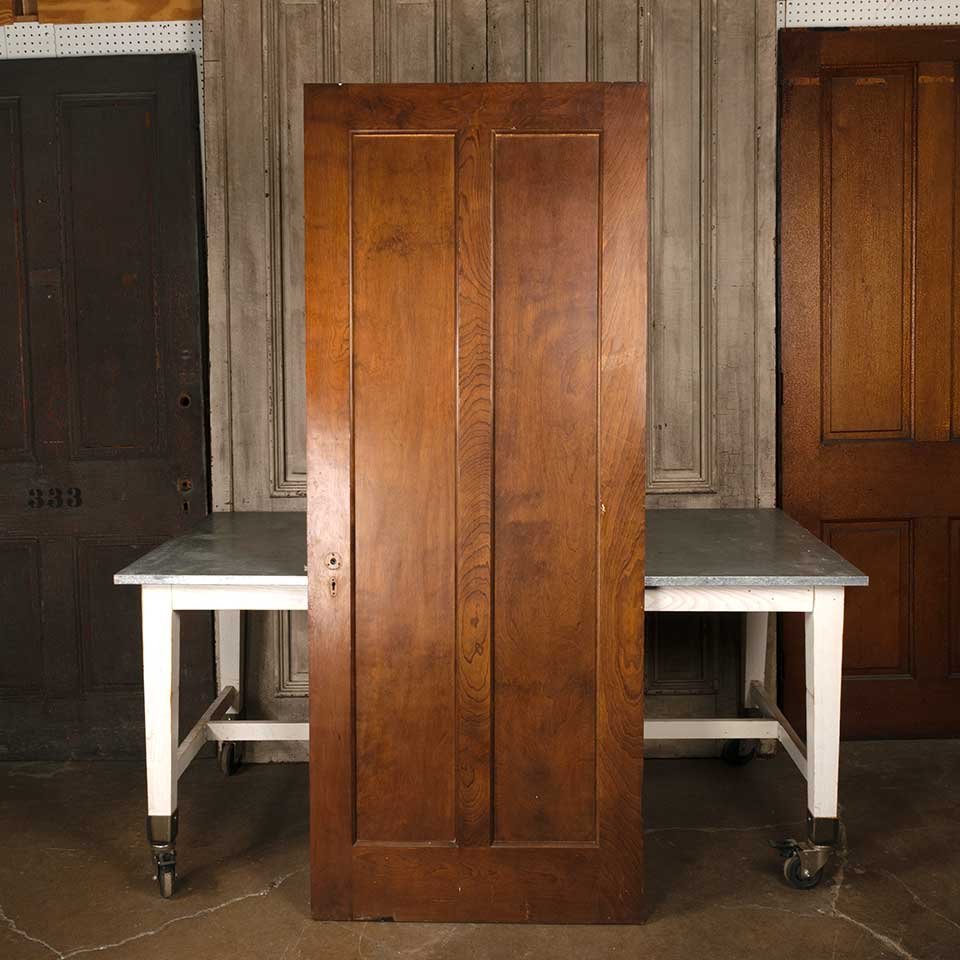 32x79 Antique 2 Panel Wood Interior Door image 5