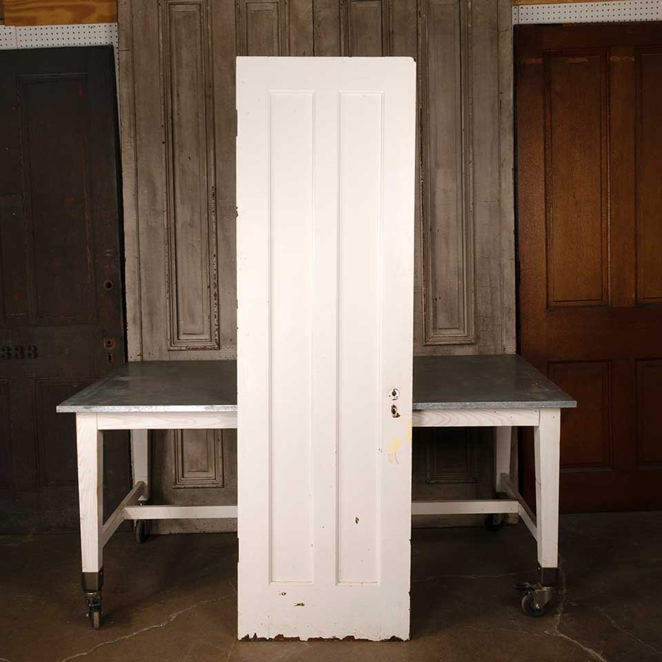 24x80 Antique 2 Panel Wood Interior Door image 1