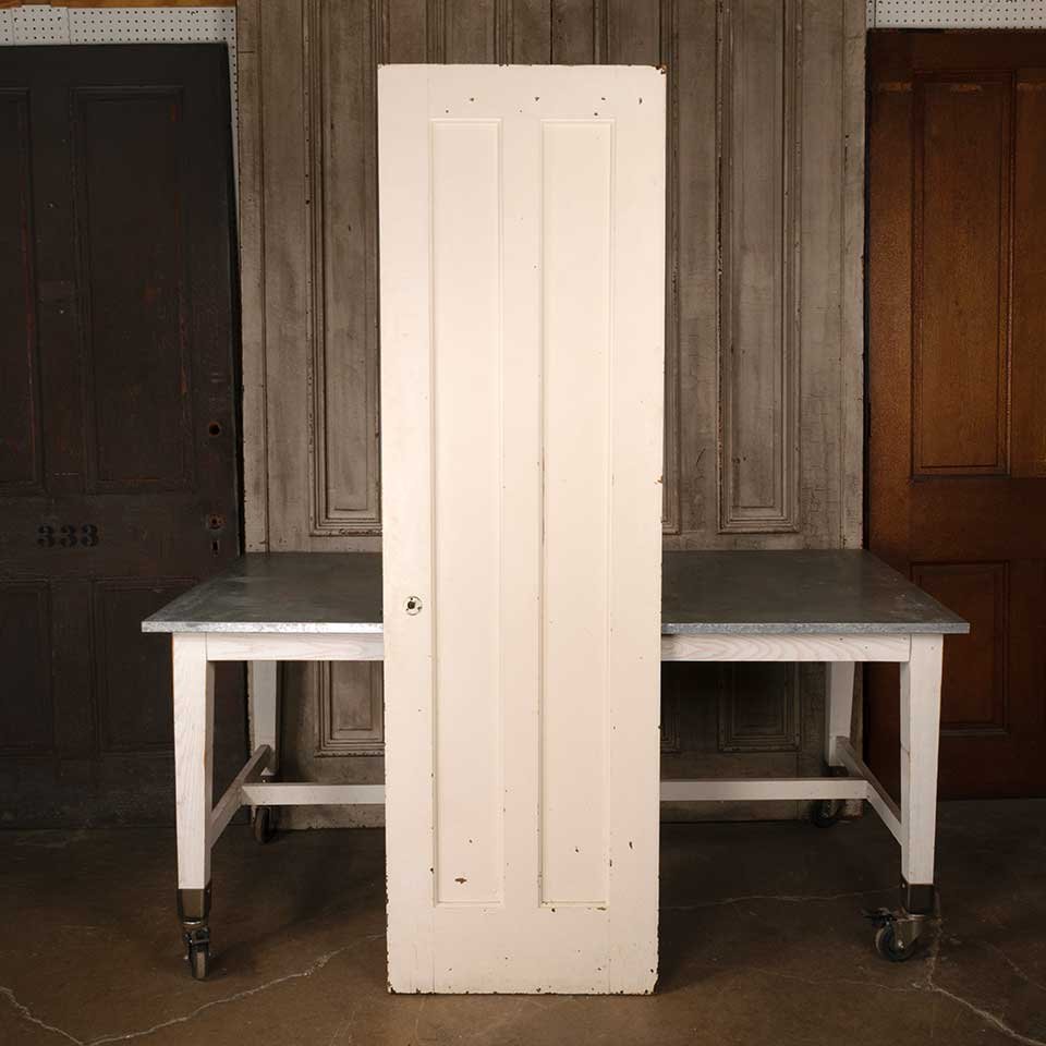 24x80 Antique 2 Panel Wood Interior Door image 4