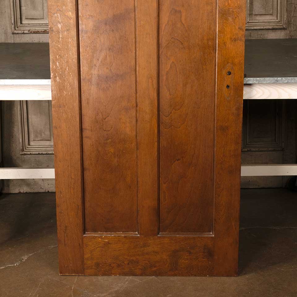 30x77 Antique 2 Panel Wood Interior Door image 3