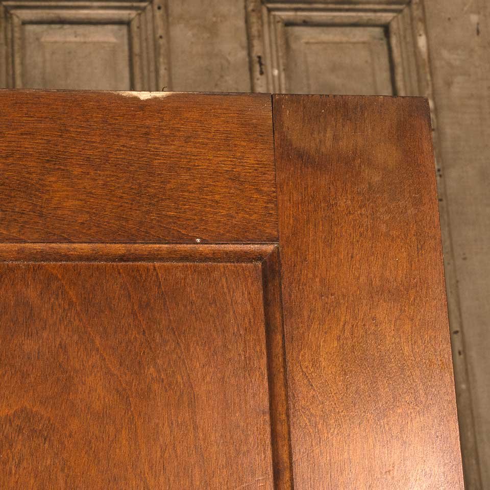 30x77 Antique 2 Panel Wood Interior Door image 4