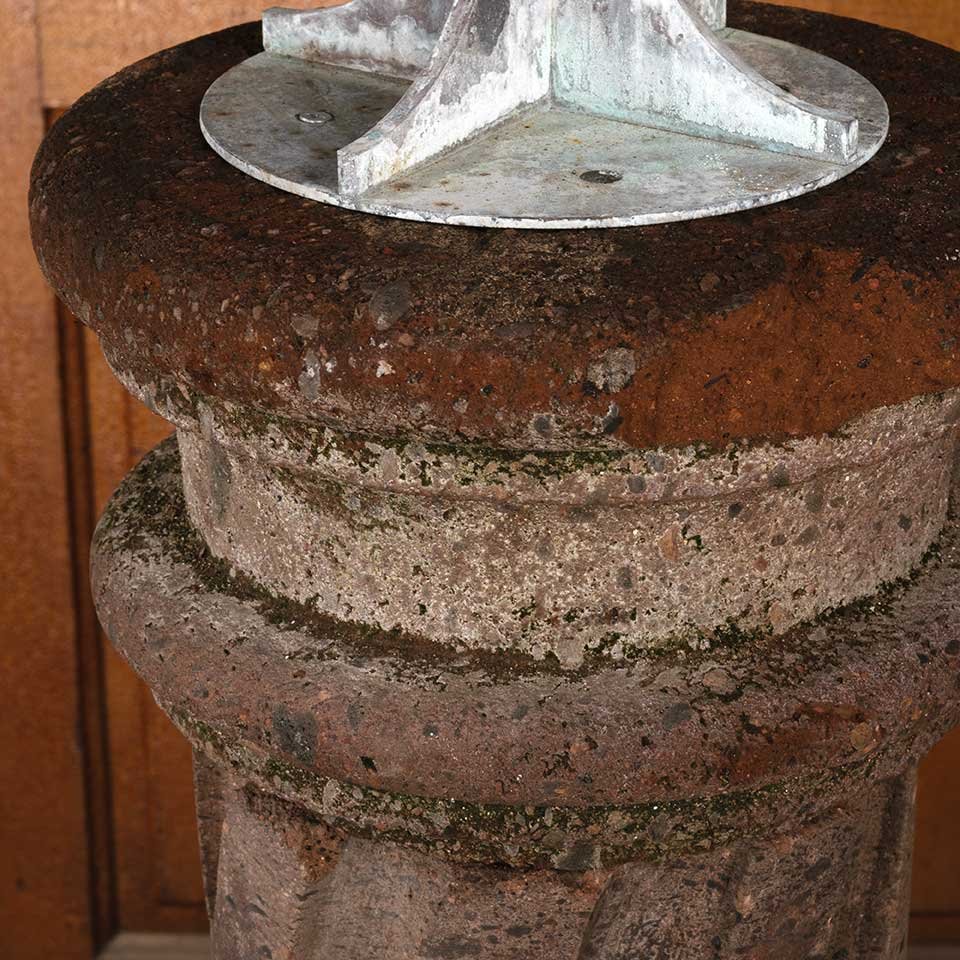 Metal Armillary Garden Ornament & Pedestal image 6