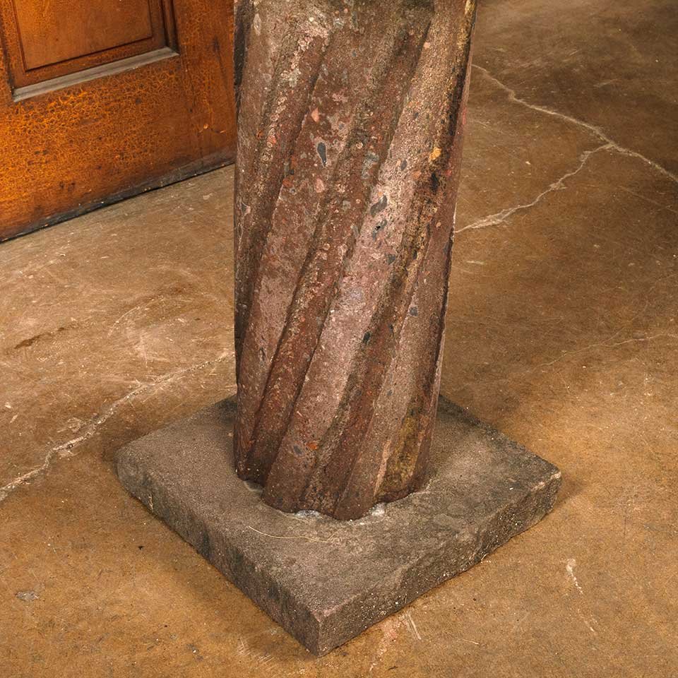 Metal Spheres & Pedestal Garden Ornament image 2