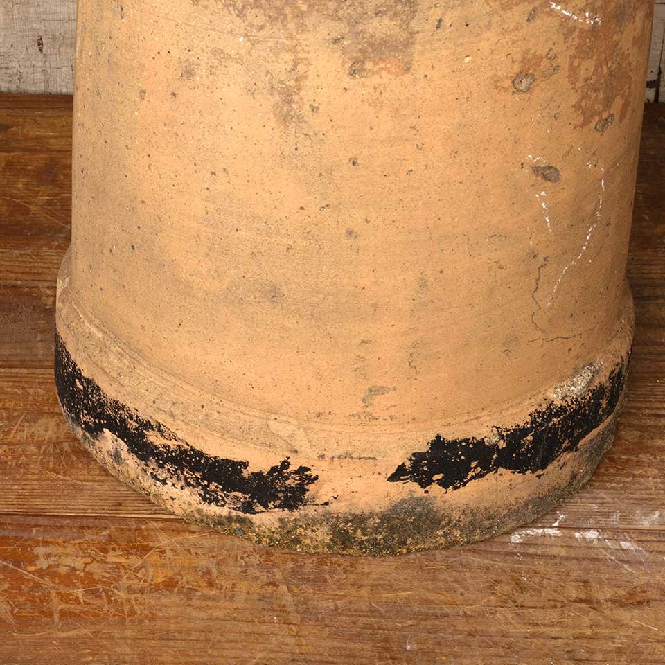 22" Salvaged Antique Terra Cotta Chimney Pot image 5