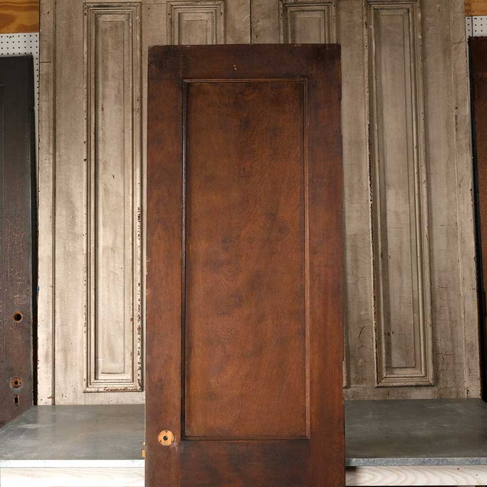 24x84 Antique 2 Panel Wood Interior Door image 5