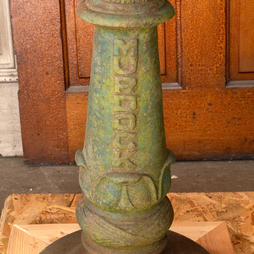 Antique Iron MURDOCK Drinking Fountain image 5