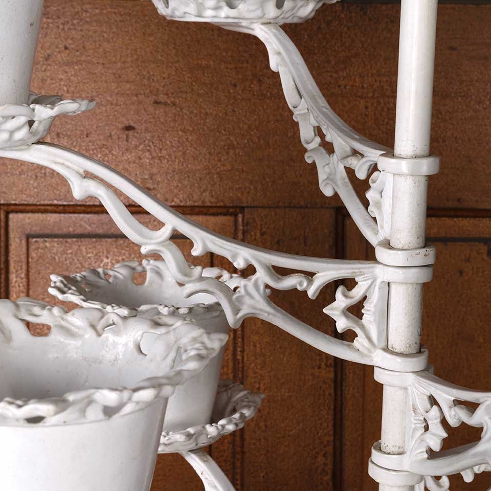 Vintage Multi-Arm Metal Planter Pot Stand image 3