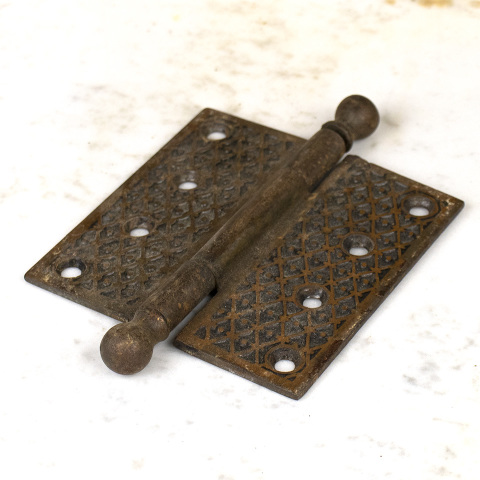 #14575 Antique Ball Finial Door Hinge image 6