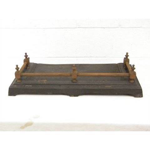 #14601 Cast Iron Fireplace Fender image 2