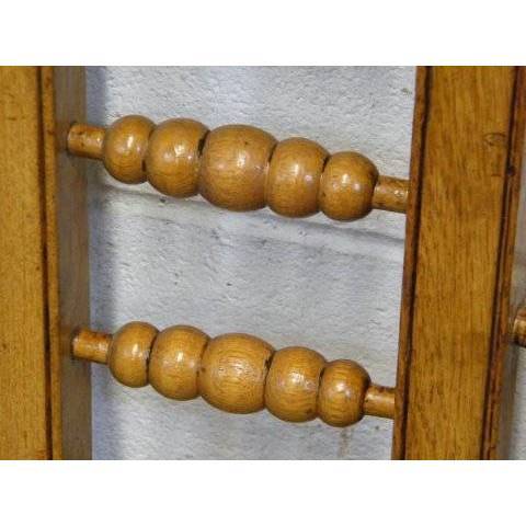 #14983 Antique Victorian Oak Stick & Ball Panel image 6