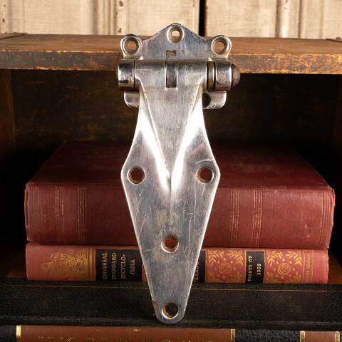 #15831 Chrome Ice Box Door Hinge Hardware image 6