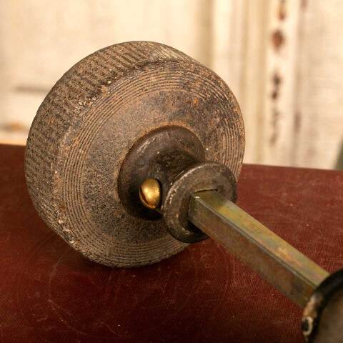 #15842 Antique Hemacite Doorknobs Door Hardware image 5