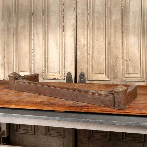 #16626 Antique Copper Wrapped Fireplace Fender image 4