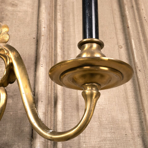 #17395 Antique Brass Wall Sconce Light Fixture image 5