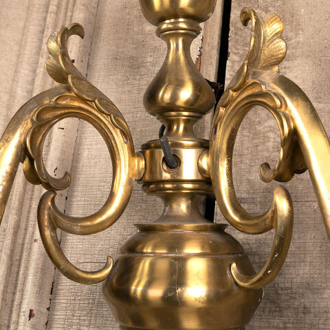 #17395 Antique Brass Wall Sconce Light Fixture image 6