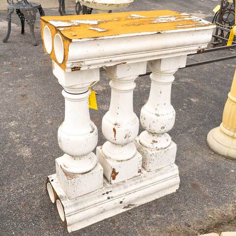 #17772 Salvaged Exterior Fypon Balustrade Railing image 7