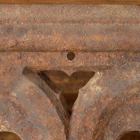 #17796 Salvaged Cast Iron Architectural Ornament image 5