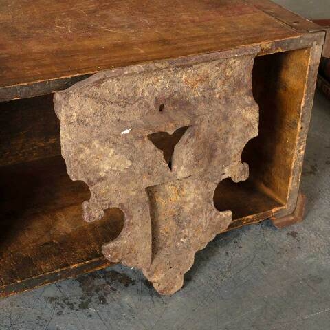 #17796 Salvaged Cast Iron Architectural Ornament image 6