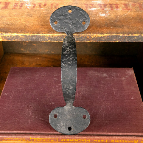 #18417 Hammered Iron Colonial Furniture Handle Pull image 2