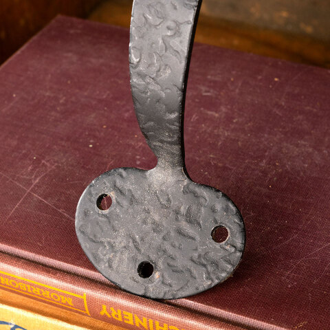 #18417 Hammered Iron Colonial Furniture Handle Pull image 3