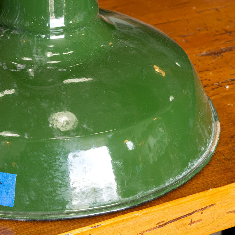 #19448 Porcelain Enameled Industrial Light Fixture image 4